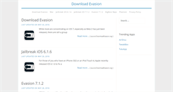 Desktop Screenshot of downloadevasion.org